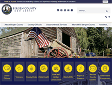 Tablet Screenshot of co.bergen.nj.us